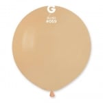 Кръгъл латексов Балон Пудра Телесен цвят Blush 48 см G150/69