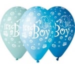 Балони за бебешко парти - момче It's a boy, 5 броя