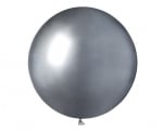 Балон сребро хром Shiny Silver Gemar GB150/89 48 см, пакет 25 броя