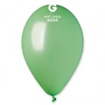Балон мента металик - ментово зелено 26 см G90/94, пакет 100 броя
