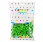 Латексов балон зелен 30 см G110/12, пакет 100 броя