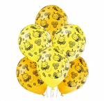 Балони с пчелички микс, 6 броя