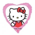 Балон Хелоу Кити Hello Kitty сърце, 43 см