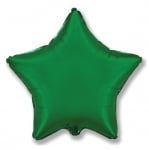 Балон звезда зелен тъмнозелен, 43 см