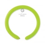 Зелен светлозелен балон за моделиране D4/11, пакет 100 броя