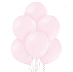 Балон макарон светлорозов, нежно розово 30 см Belbal, пакет 100 броя