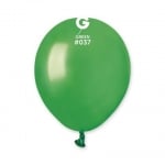 Малък балон зелен металик 13 см AM50/37, пакет 100 броя