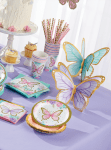Пaрти чаши пеперуди Butterfly Shimmer, 8 броя