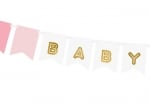 Банер флагчета бебешко парти момиче Baby Girl