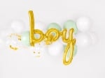 Фолиев балон надпис букви Boy, злато металик