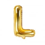 Футболно парти надпис от балони букви GOAL, злато