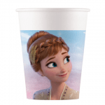 Картонени чаши Замръзналото Кралство 2 / Frozen Wind Spirit, 8 броя