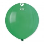 Зелен кръгъл балон тъмнозелен латекс G150/13, пакет 50 броя