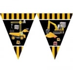 Гирлянд флагчета строителни машини