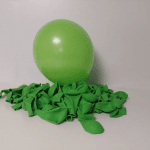 Балон светлозелен пастел 26 см Balonevi, пакет 100 броя