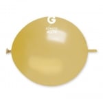 Балони линк злато металик дорато 33 см GLM13/74, пакет 100 броя
