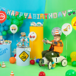 Банер Happy Birthday коли, 250 х 17 см