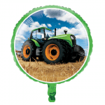 Фолиев балон трактор, кръг 45 см