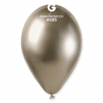Балон хром шампанско просеко Shiny Prosecco GB120 85 Gemar 33 см, пакет 50 броя