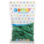 Зелен латексов балон тъмнозелен 30 см G110/13, пакет 100 броя