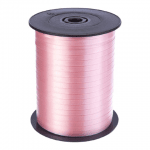 Лента панделка за връзване на балони розова перла 5 мм/457 м