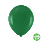 Зелен балон, тъмнозелен пастел, 30 см, китайски, 1 брой