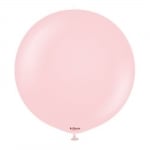 Голям кръгъл балон розов макарон 48 см, Kalisan, 1 брой