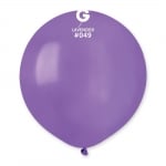 Кръгъл лилав балон, лавандула 48 см G150/49, пакет 50 броя