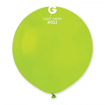 Зелен, светлозелен кръгъл балон, 48 см G150/11, пакет 50 броя