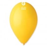 Латексов балон жълт светложълт 30 см G110/02, пакет 100 броя