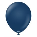 Син балон, тъмносин пастел Navy blue 30 см, Kalisan, 1 брой