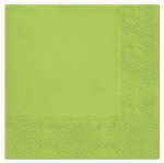 Светлозелени салфетки 33 см, 20 броя