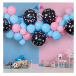 Комплект балони Boy or Girl, разкриване пола на бебето, арка 200 см