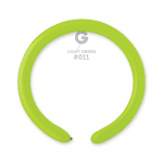 Зелен, светлозелен балон за моделиране D4/11, 1 брой