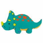 Балон сладък динозавър, трицератопс