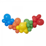 Комплект балони за арка дъга, органичен гирлянд, 200 см