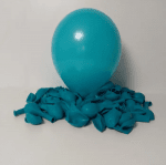 Балон тюркоаз пастел 26 см Balonevi, пакет 100 броя