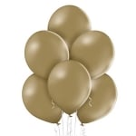 Млечно кафяв балон пастел Бадем 27 см Belbal B85/105, пакет 50 броя