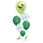 Комплект за настолна украса с балони динозаври, 90 см