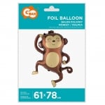 Фолиев балон маймунка, 61 х 78 см