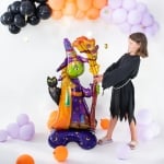 Хелоуин, стоящ балон вещица, 72 х 155 см