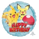 Покемон Pokemon, фолиев балон за рожден ден, 43 см