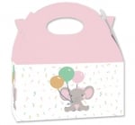 Charming Elephant Girl, кутия за подаръчета със слонче, в розово, 1 брой