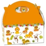 Кутия за подаръчета с животни сафари, джунгла, Happy Jungle, 1 брой