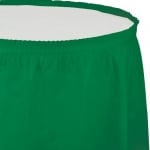 Зелена пола за маса Emerald green, 426 х 74 см