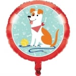 Парти куче, фолиев балон, кръг 45 см