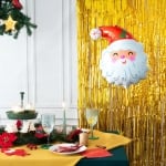 Фолиев балон Дядо Коледа глава, 44 х 62 см