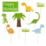 Топери за рожден ден динозаври, 9 броя