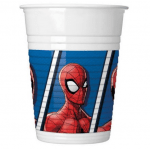 Чаши Спайдърмен Spider-Man Team up, пластмасови, 8 броя