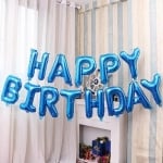 Надпис от балони HAPPY BIRTHDAY син